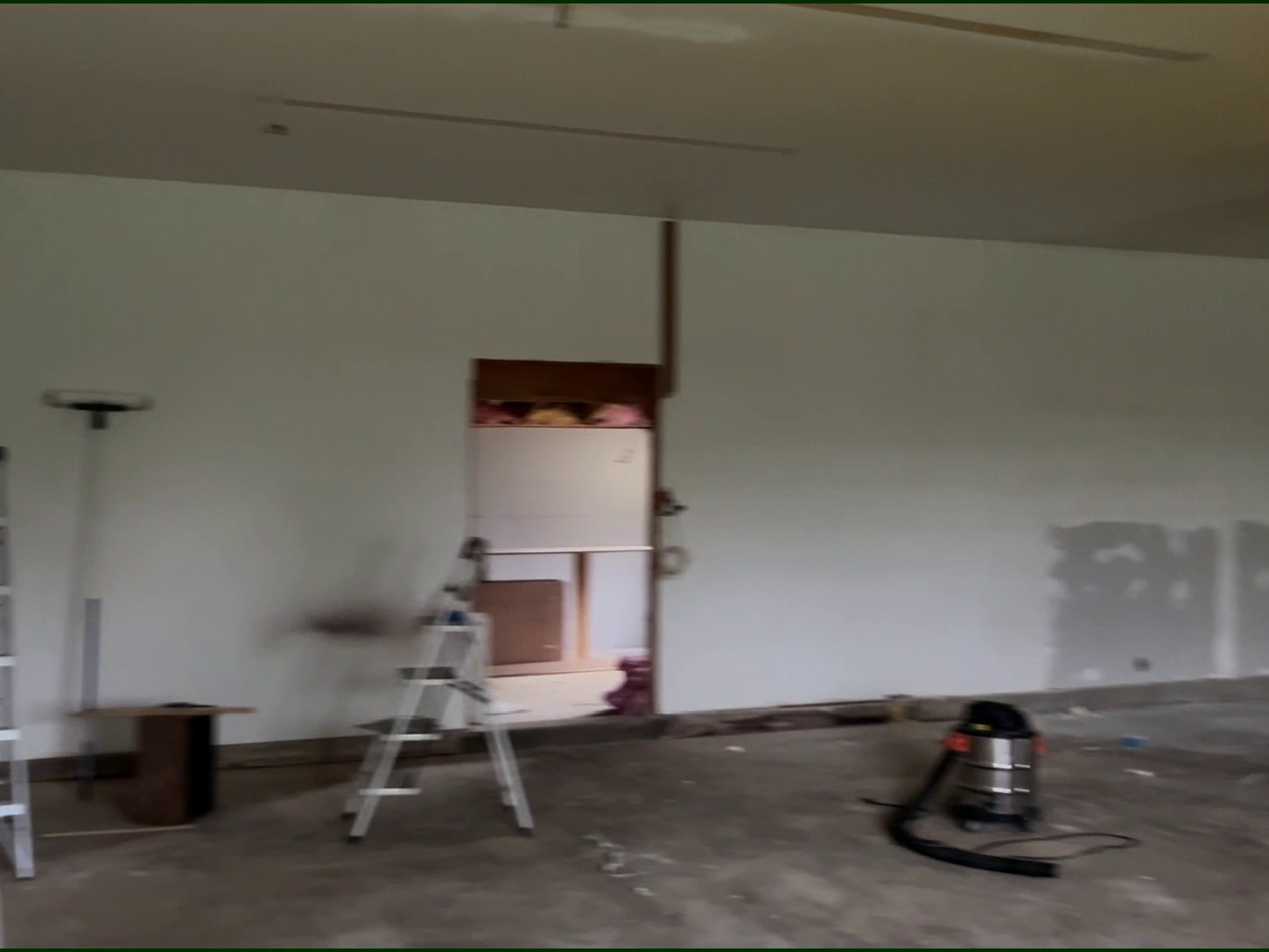Installation and infrastructure in progress