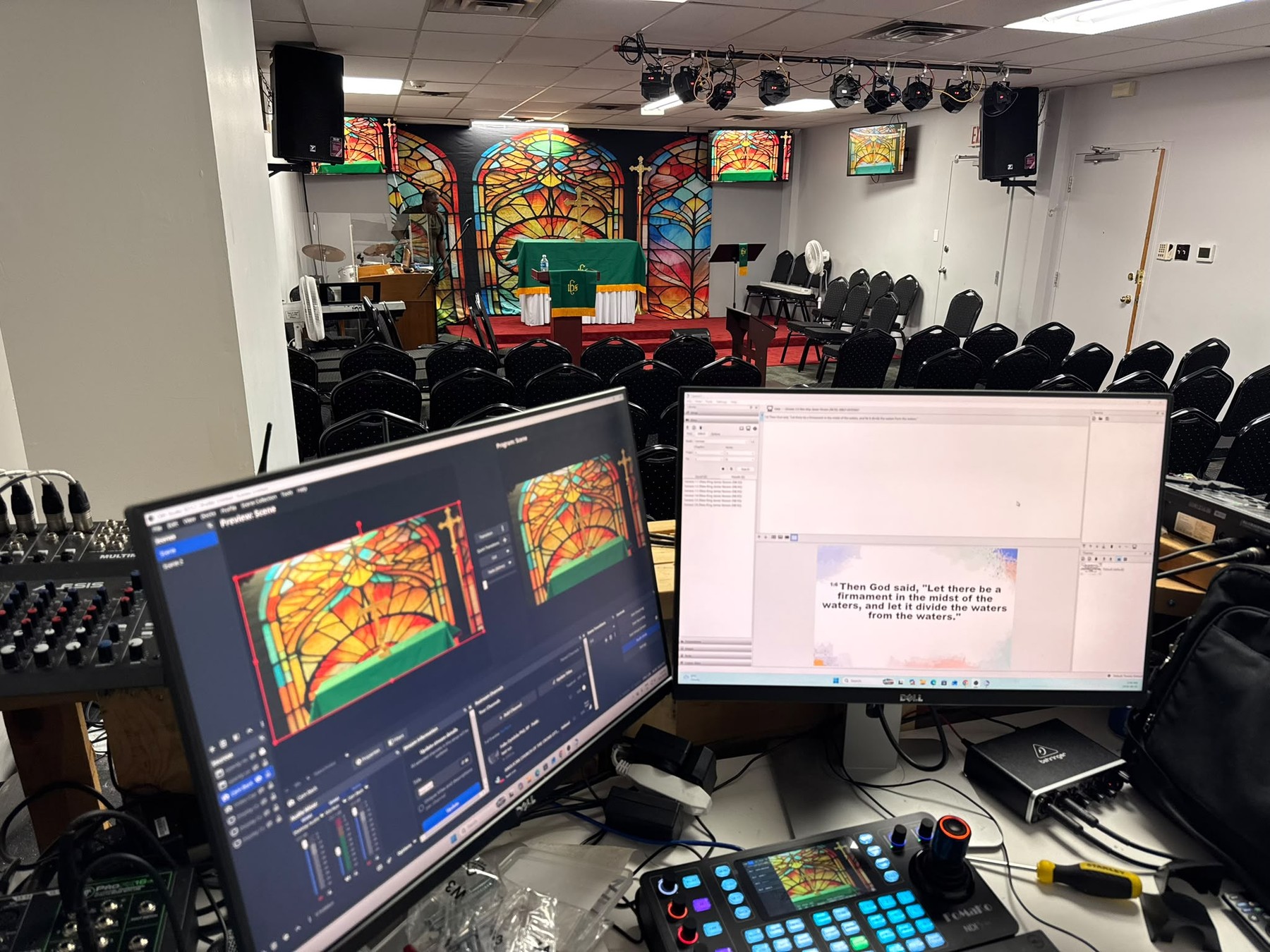Completed AV integration — after